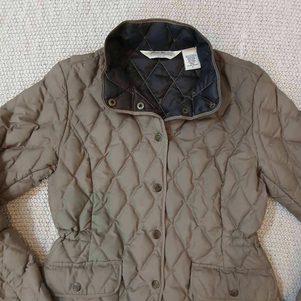 Eddie Bauer Goose Down Quilted Jacket - Picture 4 of 15
